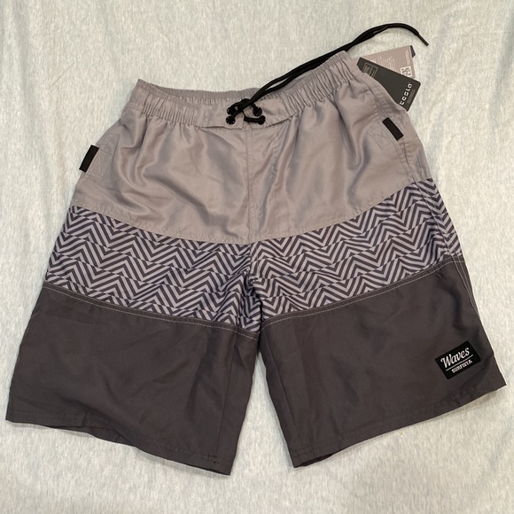 Tesla Rash-guard Series surf swim water sport shorts bathing suit NWT Small - Picture 2 of 14